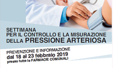 Ipertensione, controlli gratuiti nelle farmacie gestite da Aset spa
