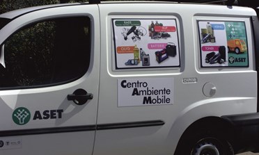  ASET S.p.A. Area Servizi Ambientali Nuovo orario Centro Ambiente Mobile (CAM) – FANO