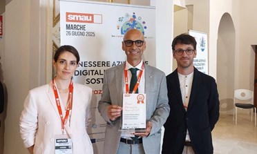 Aset Spa vince il Premio Innovazione SMAU Marche 2025 con il progetto di bioessiccazione dei fanghi a Marotta